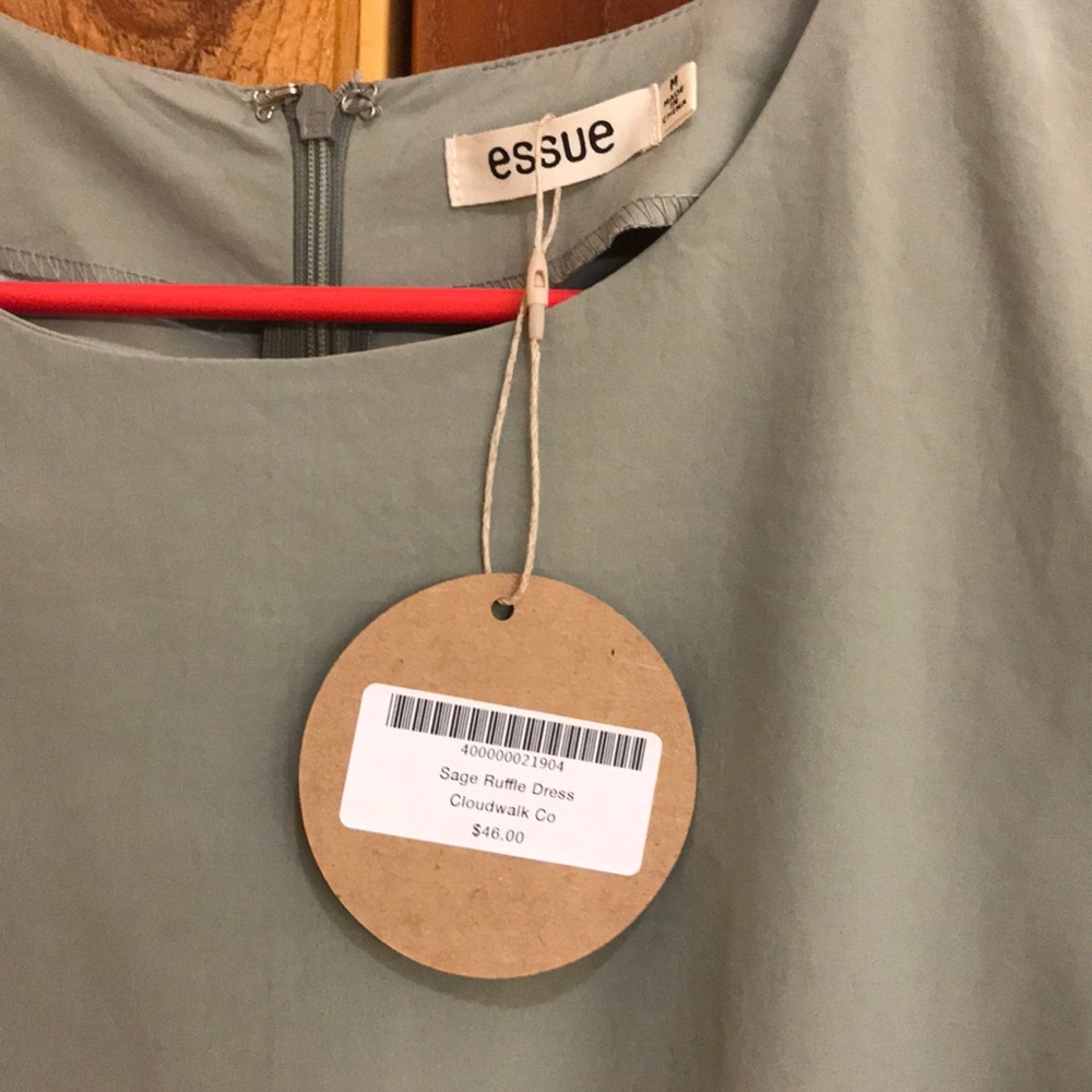 Sage Ruffle Dress - Picture 3 of 3